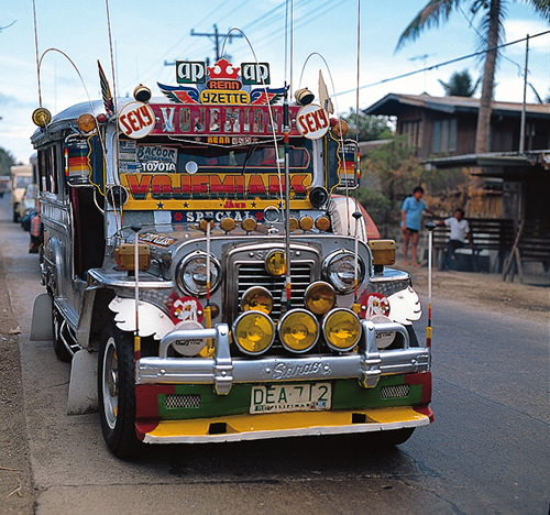 jeepney in the philippines